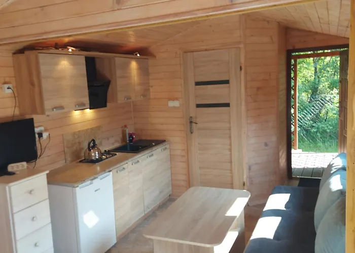 Letniskowe 777 بيت خشبي *